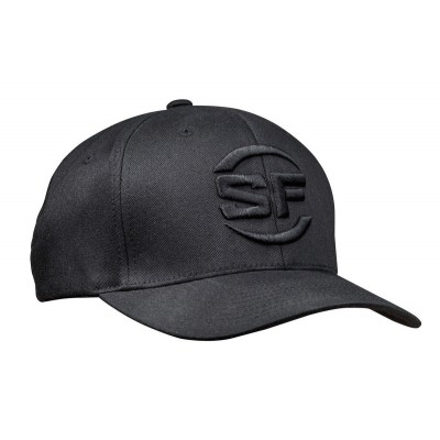 Surefire Flex Fit Logo Hat  Black  Large / XLarge  eb-50395726